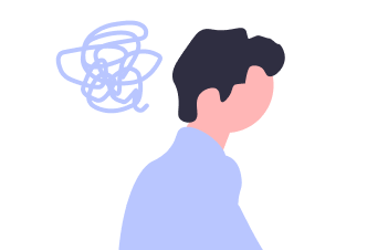 考える人のイラスト